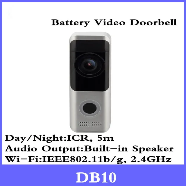 

DH Battery Video Doorbell DB10 Wire-free installation Wi Fi connection Up to 1080P HD video talk with 140 degree angle