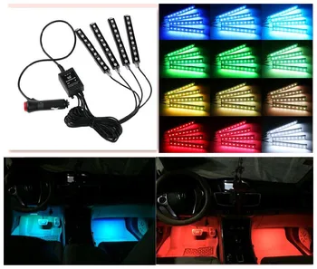 

Car styling Refitting accessories CAR interior LED decoration FOR skoda fabia octavia a5 a7 honda civic fit suzuki grand vitara