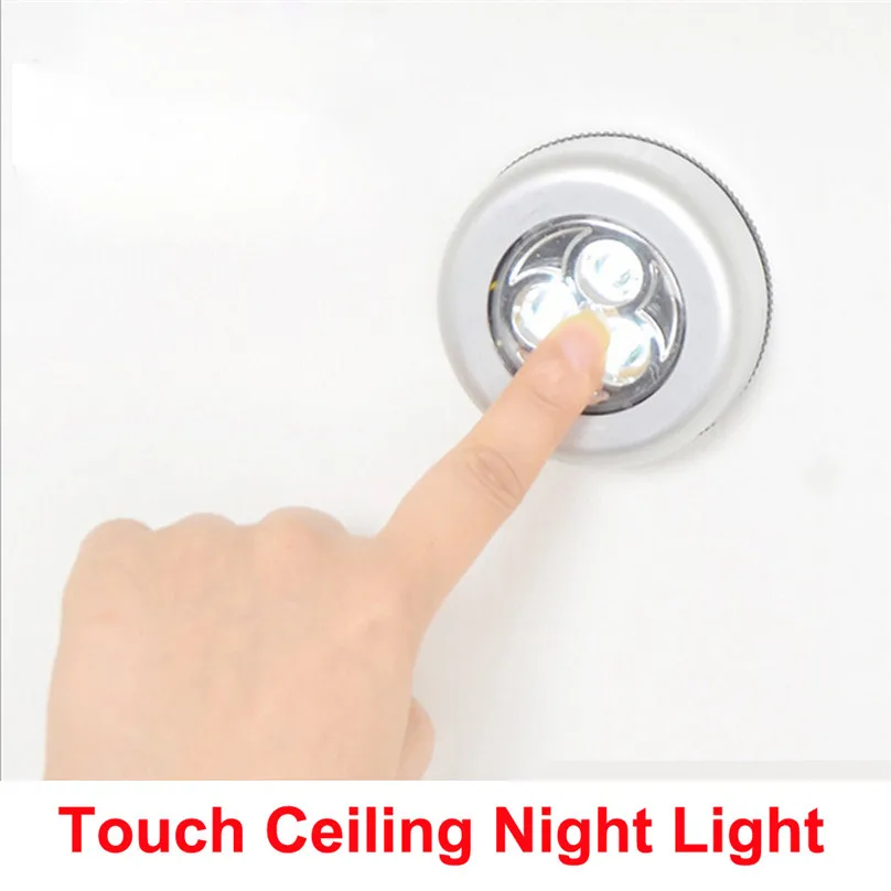 5Pcs LED Lights Battery Powered Wireless Night Light Stick on Tap Touch Lamp Night Lights dropshipping #3F22 (5)