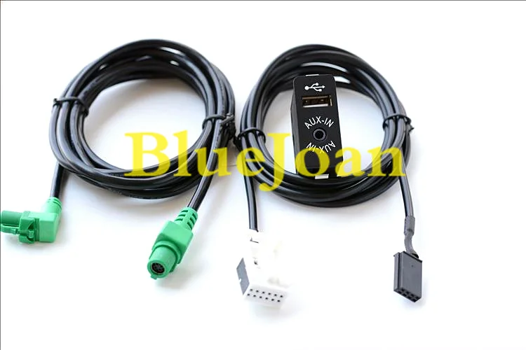 BlueJoan gps навигации кабель USB AUX in розетка проводов адаптер для BMW E39 E46 E38 E53 X5 Z4 E70 автомобиля радио