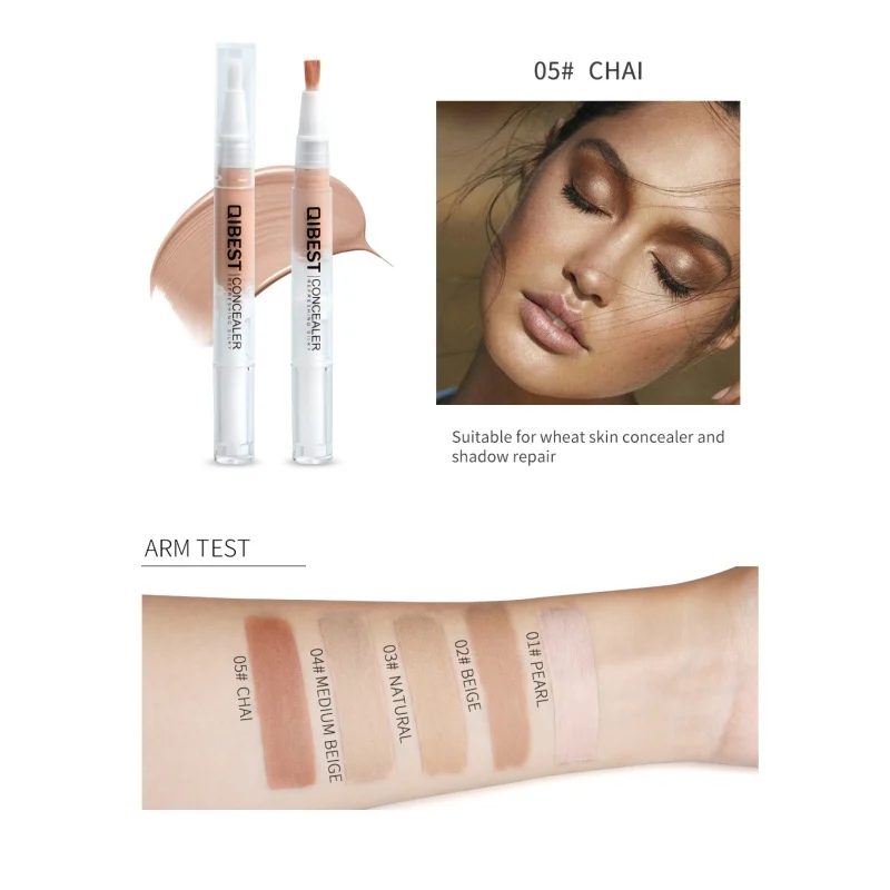 1PC Full Cover Makeup Concealer Cream Face Corrector Liquid Make Up Base For Eye Dark Circles Facial corretivo 1PC Full Cover Makeup Concealer Cream Face Corrector Liquid Make Up Base For Eye Dark Circles Facial corretivo