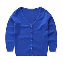 Осенняя детская одежда свитера для мальчиков с принтом Длинные рукава v образным вырезом Тонкий вязаный кардиган, Свитера для мальчиков, Детская верхняя одежда