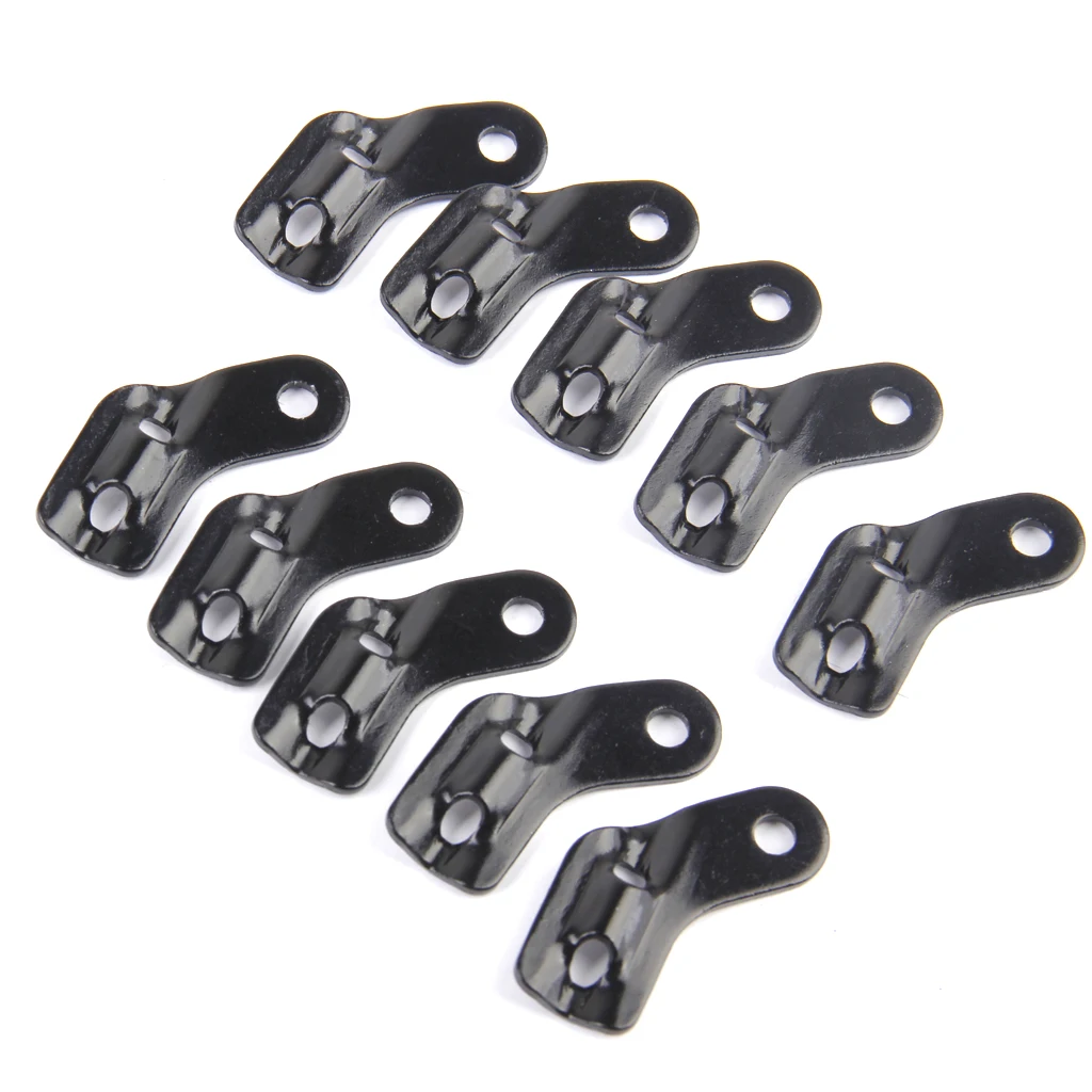 10pcs Aluminum Alloy Guyline Cord Adjuster Tent Tensioners Rope Adjusters for Men Women Camping Outdoors