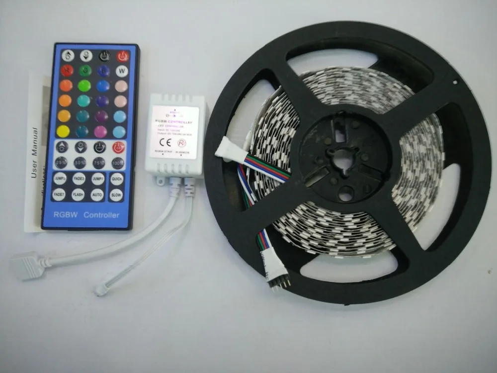 Гибкая светодиодная лента 5 м 120 светодиодный одов/м водостойкая IP67 и IP20 5050 SMD RGBW (RGB