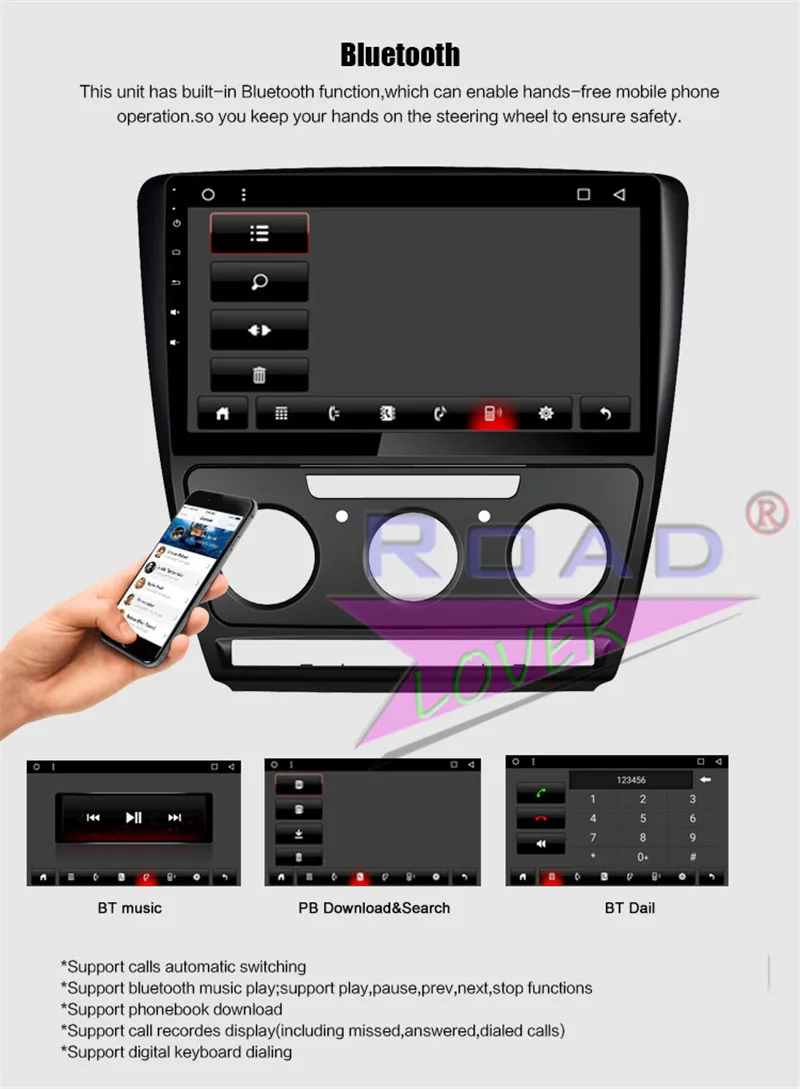 matrix for TV For Skoda Octavia 2008