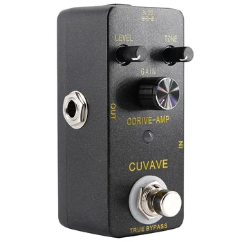 

Cuvave Overdrive Guitar Effect Pedal Zinc Alloy Classic Tube Overdrive Effects Stompbox True Bypass