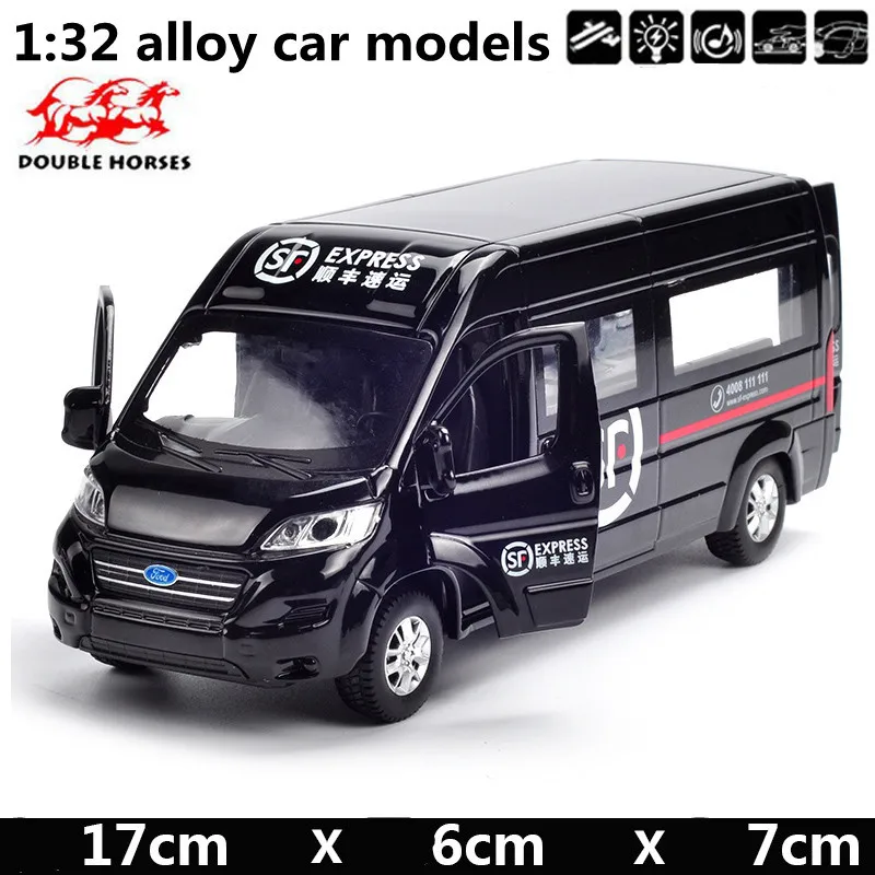 132 Alloy Car Models high Simulation Ford Vans metal Diecasts toy