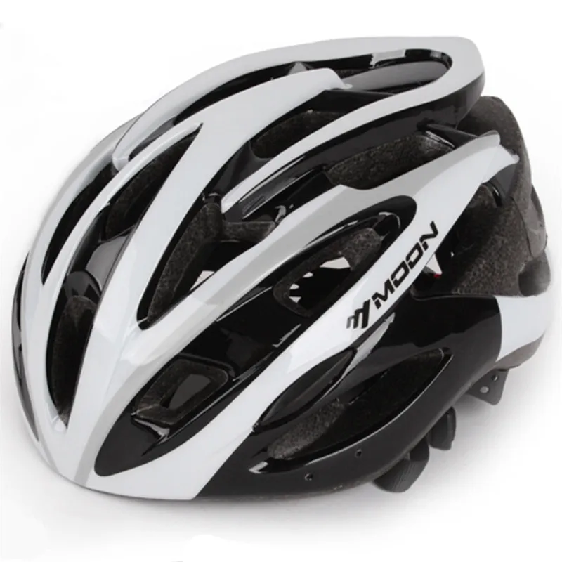 

MOON 2019 Ultra-light Highway Bicycle EPS+PC Surface Shell Safe Mountain Highway Bike Helmet cycling helmet road a20