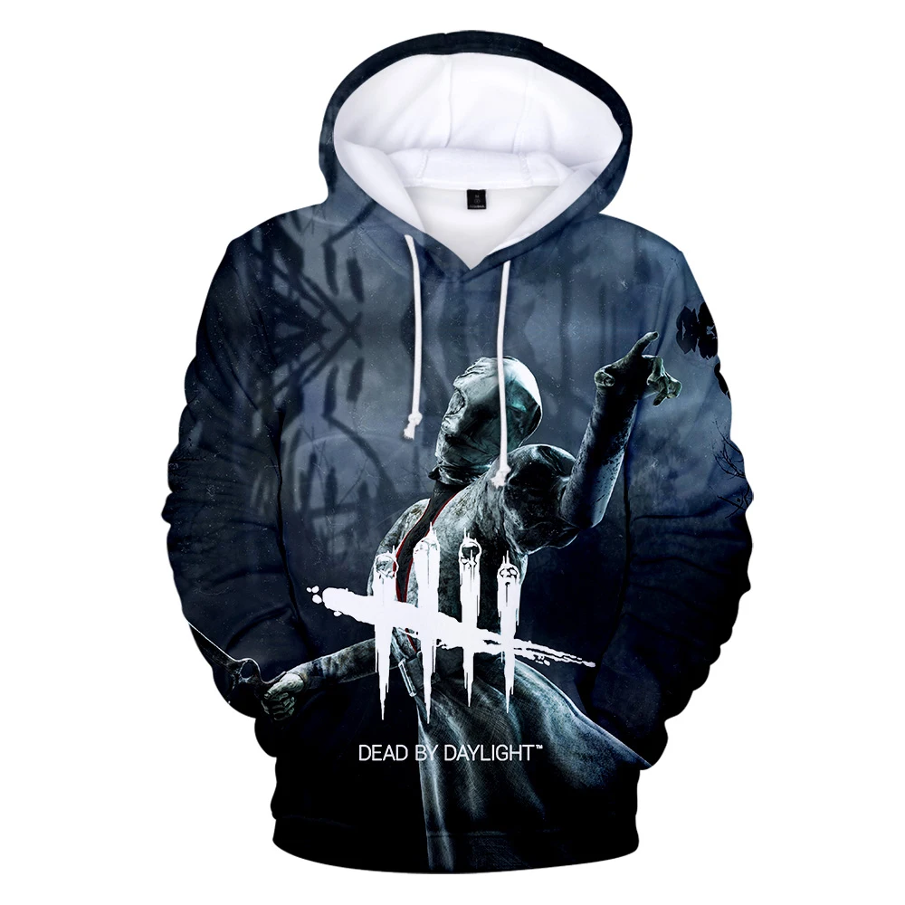  Male Hoody Dead by Daylight Hoodies Boy Streetwear Sweatshirt Dead by Daylight Game Character Print
