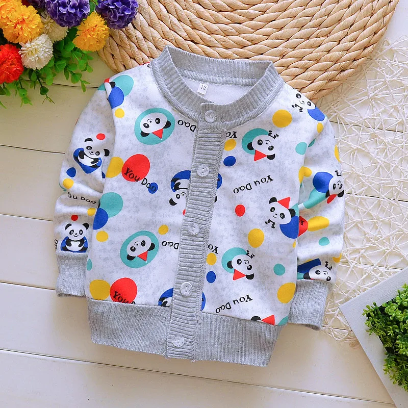 BibiCola baby sweaters newborn baby boys girls warm outewear sweater coat infant kids Fleece clothes for autumn-winter