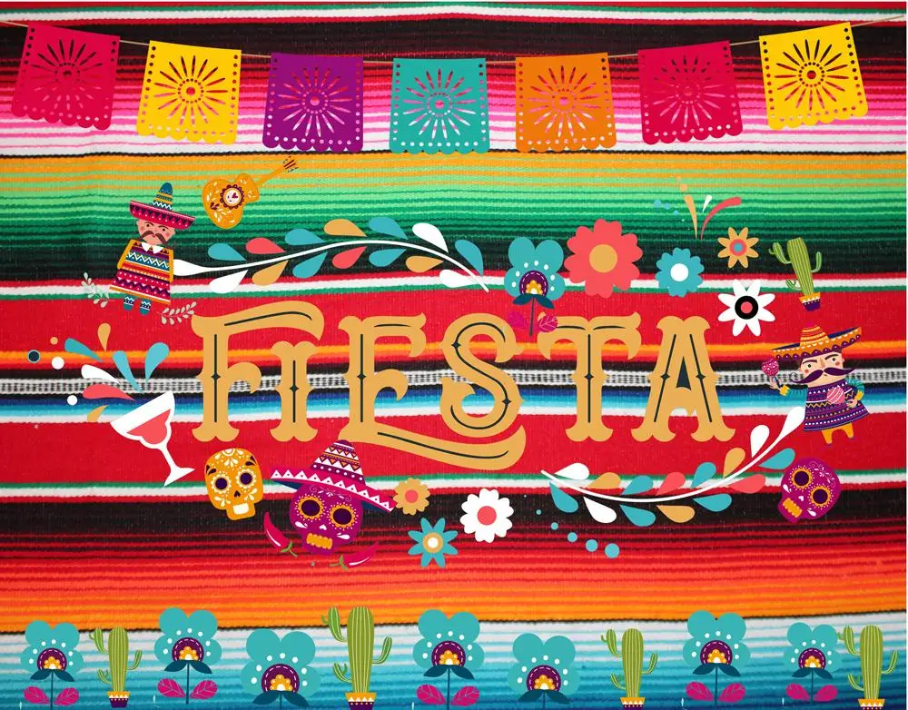Botong 7x5ft Mexico Fiesta Backdrop Taco Bout a Fiesta Party Photography Background Alpaca Dress-up Party Supplies Banner Fiesta Event Decoration Botong 7x5ft Mexico Fiesta Backdrop Taco Bout a Fiesta Party Photography Background Alpaca Dress-up Party Supplies Banner Fiesta Event Decoration