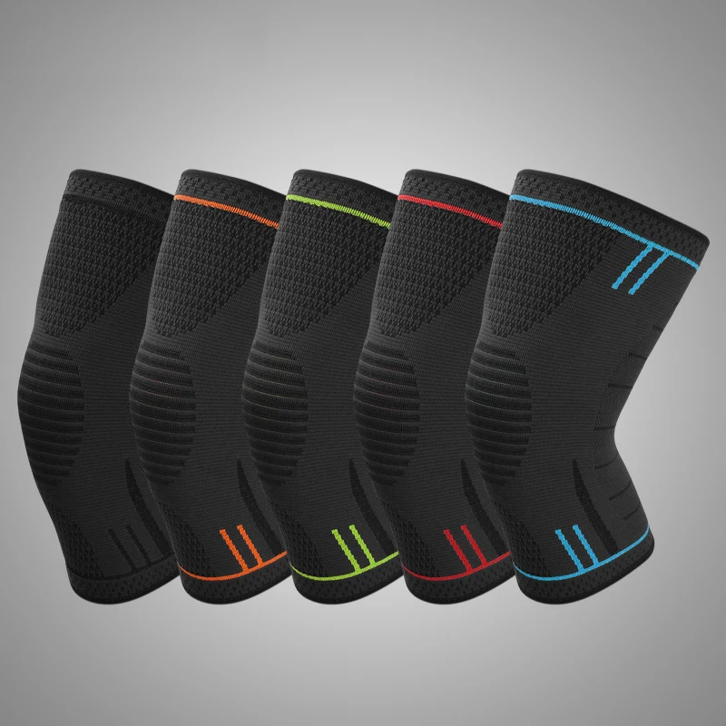

1pcs adult outdoor knee pads support sports knee protector Basketball volleyball Silica gel Non-slip Professional sports kneepad