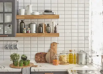 

White Kitchen Wall Photography Backgrounds Vinyl cloth High quality Computer printed party backdrops