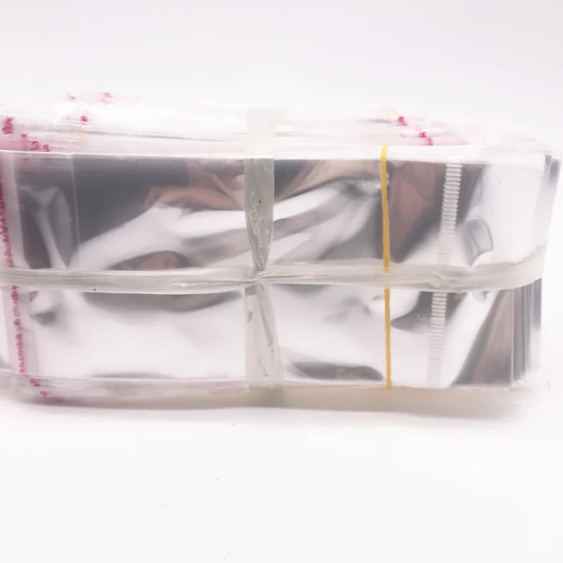 100 шт прозрачные Самоклеющиеся пластиковые пакеты для уплотнения прозрачные герметичные полиэтиленовые пакеты для упаковки с отверстиями для бусин - Цвет: 7x18cm(100pcs)