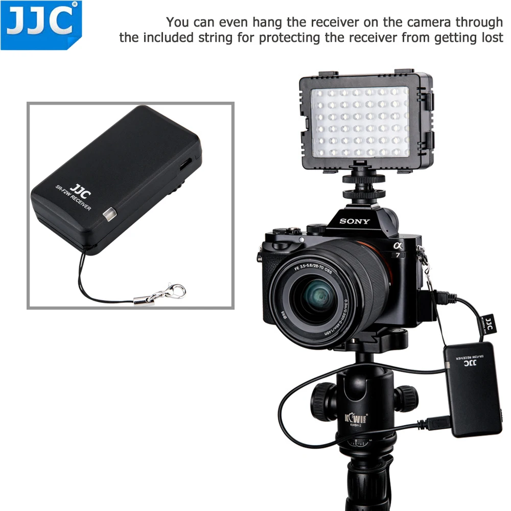 JJC RMT VP1K RM VPR1 Беспроводной дистанционного Управление Для Sony ZV1 A7RIV A7SIII A7II A6000 A6300 A6500