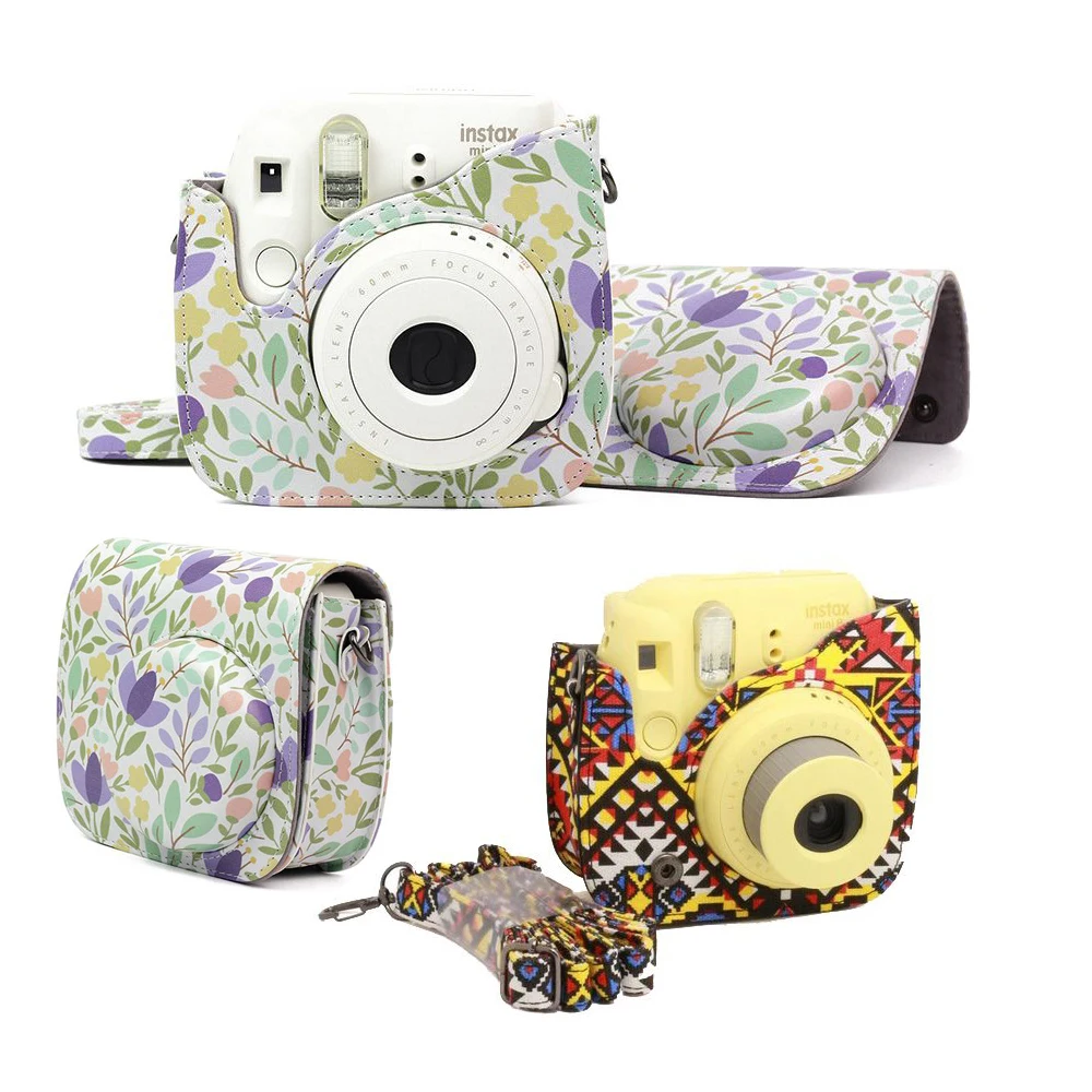 Чехол для Камеры fujifilm instax mini 8 Mini 9 защитная сумка чехол из искусственной кожи lederen