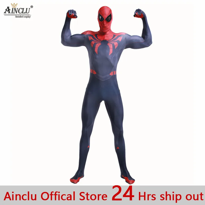 

Superior Spider Man Cosplay Costume Adult Kids 3D Print Lycra Spiderman Costume Superhero Halloween Party Bodysuit Jumpsuit