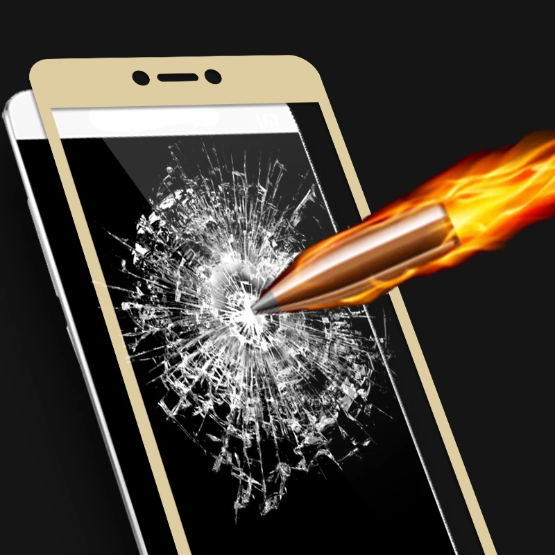 Полноэкранное закаленное стекло Защитная пленка для Xiaomi Redmi 4 4X 4A 4Pro Note защитное