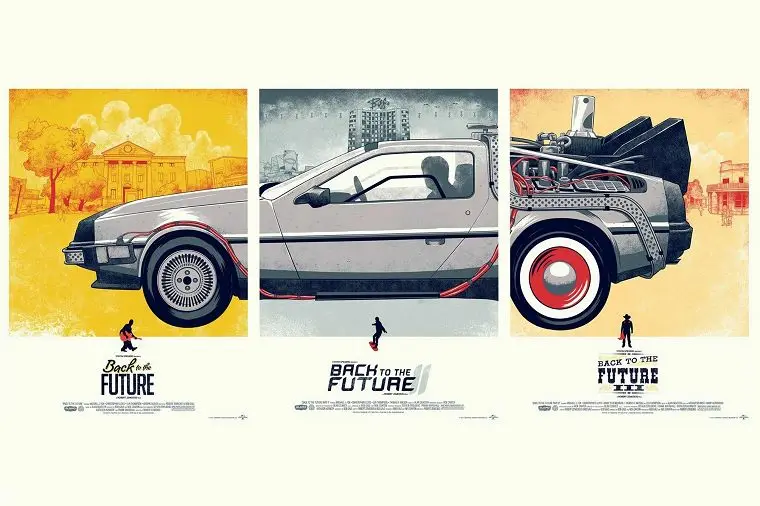 BACK TO THE FUTURE 3 MOVIE POSTER 12/" x 18/"