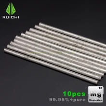 Best Price 10pcs magnesium Rods magnesium metals sticks 99.95% pure Best Price 10pcs magnesium Rods magnesium metals sticks 99.95% pure