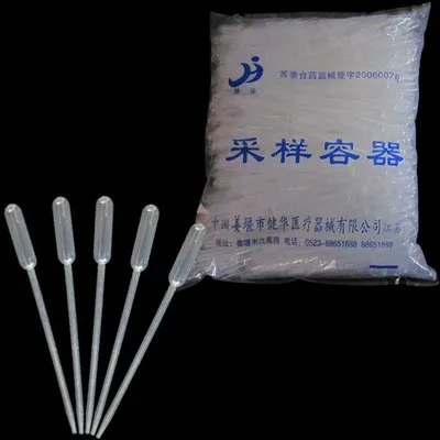 100 Pcs/lot 3ml Disposable Plastic Eye Dropper Set Transfer Graduated Pipettes Polyethylene for Experiment Medical