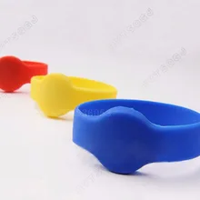 Силиконовый браслет для радиочастотной идентификации с радиочастотной идентификацией IC 1 K S50, RFID браслет протокол: ISO 14443A частота 13,56 МГц S50 чип