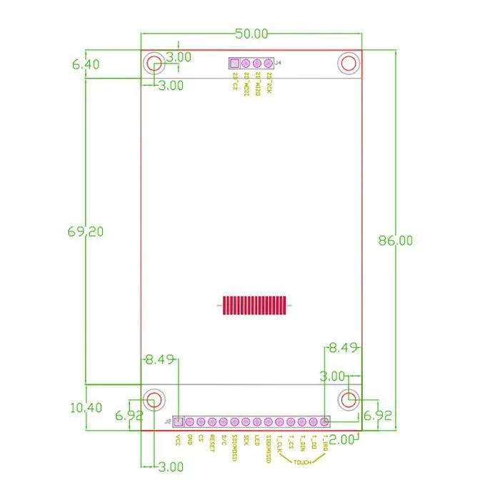 240x320 2," SPI TFT lcd Сенсорная панель модуль последовательного порта с PBC ILI9341 2,8 дюймов SPI серийный Белый светодиодный дисплей с стилусом