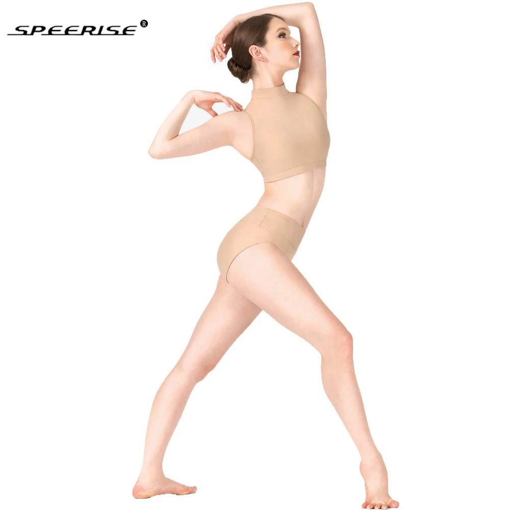 Женские шорты SPEERISE со средней талией из спандекса для взрослых, для балета, для выступлений, для танцев, базовая попа, шорты для фитнеса, трусы для девочек