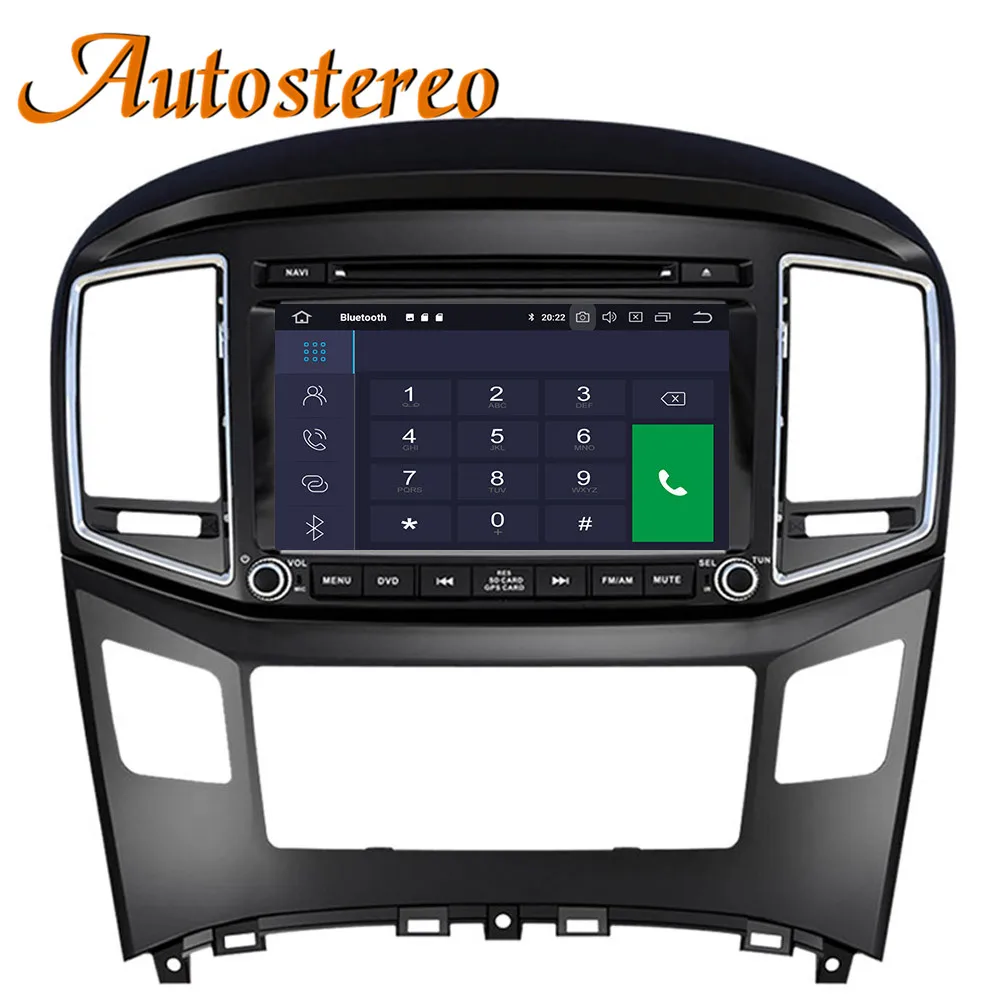 Discount Android 9 Car CD DVD player GPS navigation For Hyundai H1 Grand Royale I800 2016+ multimedia Headunit radio tape recorder stereo 2