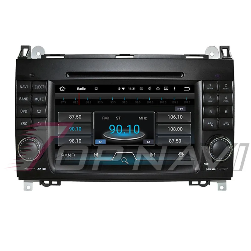 TOPNAVI Android 10 0 автомобильный DVD GPS навигатор для Benz A class W169 B W245 Viano Vito Sprinter (2004 2013) VW Crafter