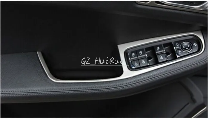 New 4pcs Chrome Air Vent Cover Trim Fit For Porsche Macan S 2014 2015
