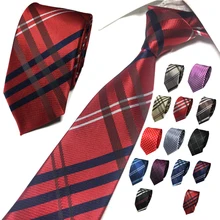 Новое поступление 6,5 см популярный узкий плед для взрослых шеи галстук для мужчин и женщин