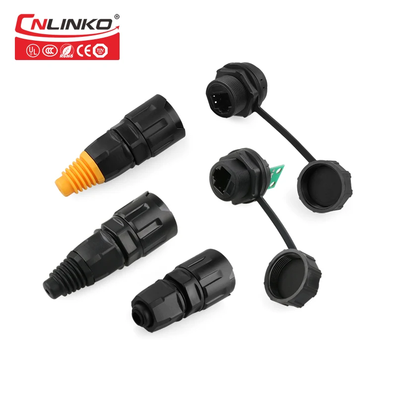 Waterproof Outdoor Industrial Circular Shielded Sealed IP67