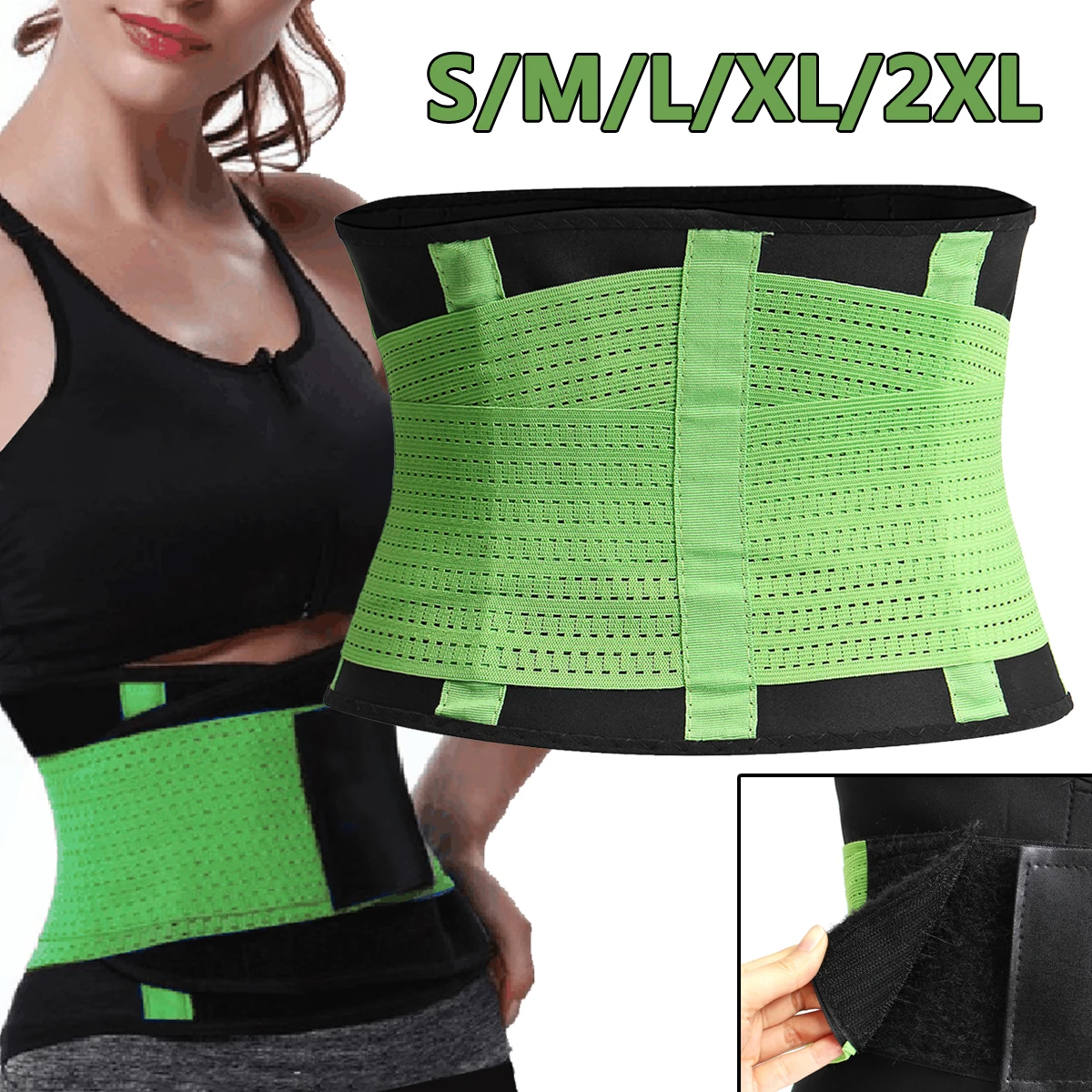 Buy Neoprene Polyester Waist Trainer Women Mens Waist