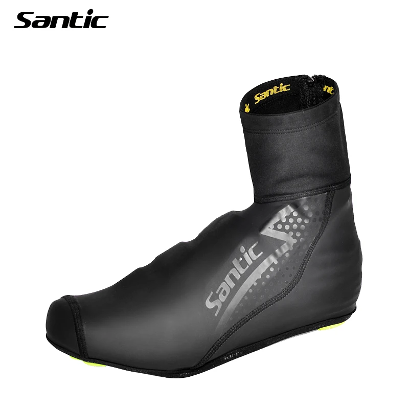 Copriscarpe Da Ciclismo Santic - Impermeabili, Con Pile Interno, Per MTB E Strada, Taglia M - Foto 5