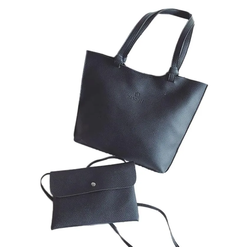 Женская модная сумка через плечо кожаная сумка через плечо Большая вместительная сумка супермаркет кошелек для Покупок Сумка@ py