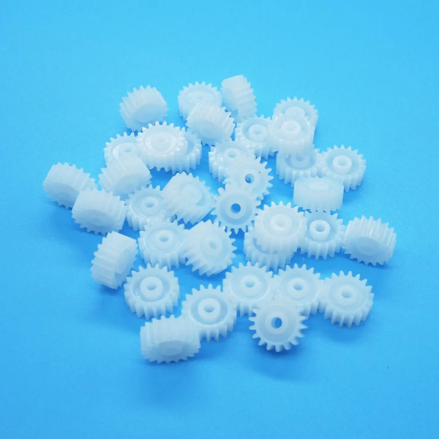 

182.5A 0.5M Plastic Gear Small Parts Toy Accessories Science and Technology DIY Model Fittings Pinion Gears 100pcs/lot