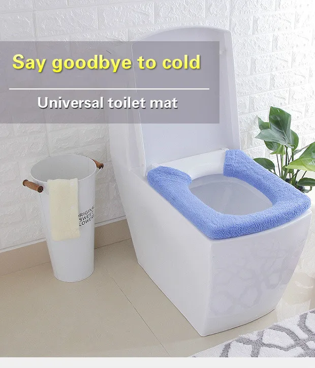 2018 Thickening Universal Buttons Toilet Mat Socket Set of Sanitary Articles | Дом и сад