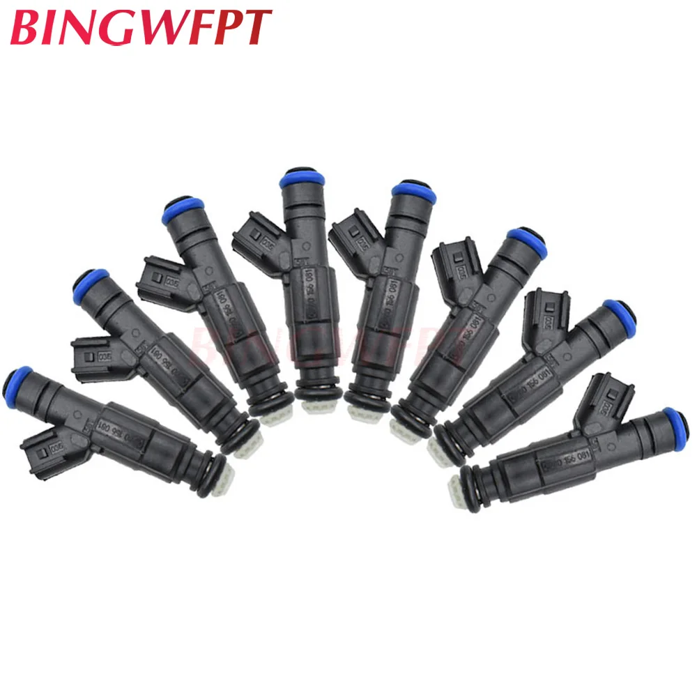 8x Fuel Injectors EV14 0280158165 For Mercruiser Volvo Penta 5.0L-5.7L