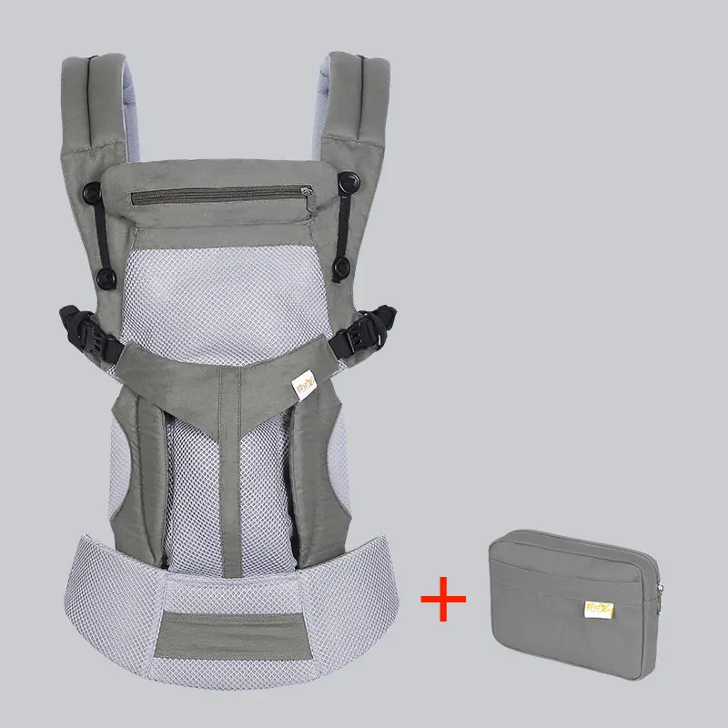 cold air 10 Omini эргономичная 360 переноска для малышей Backpacks0-36 месяцев, переносная детская переноска на лямках, хлопковая переноска для новорожденных - Цвет: cold air 10