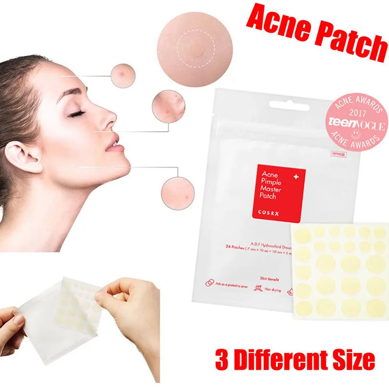 2018 24pcs Cosrx Acne Pimple Patch Sticker Face Facial Spot Scar Skin