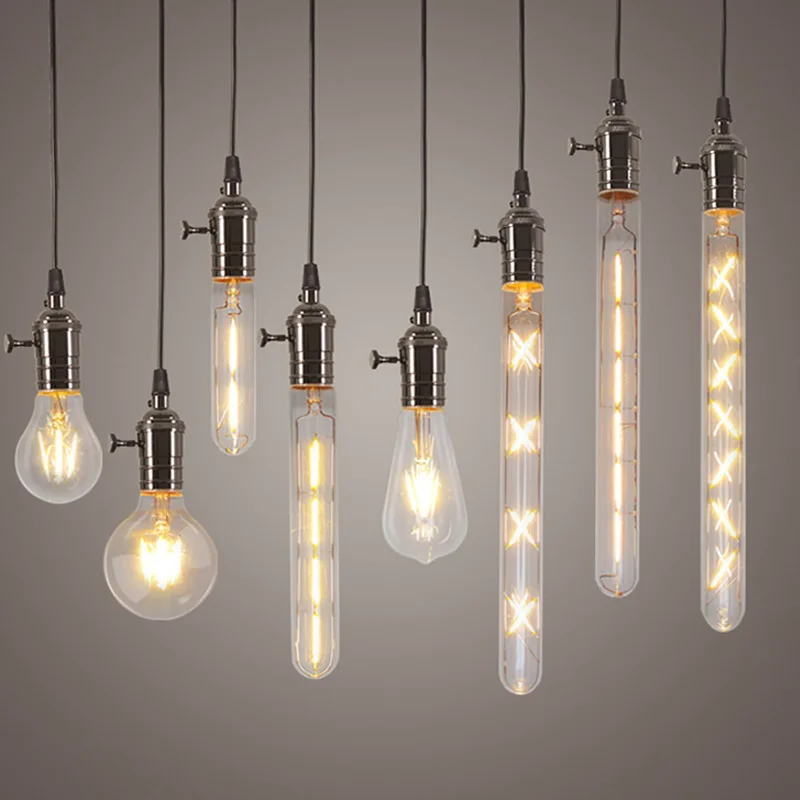  Newest Pendant Lights Edison LED Light Bulbs 4W 6W 8W Lamp Bulbs E27 220V Pendant Home Lighting Ult - 32796587893