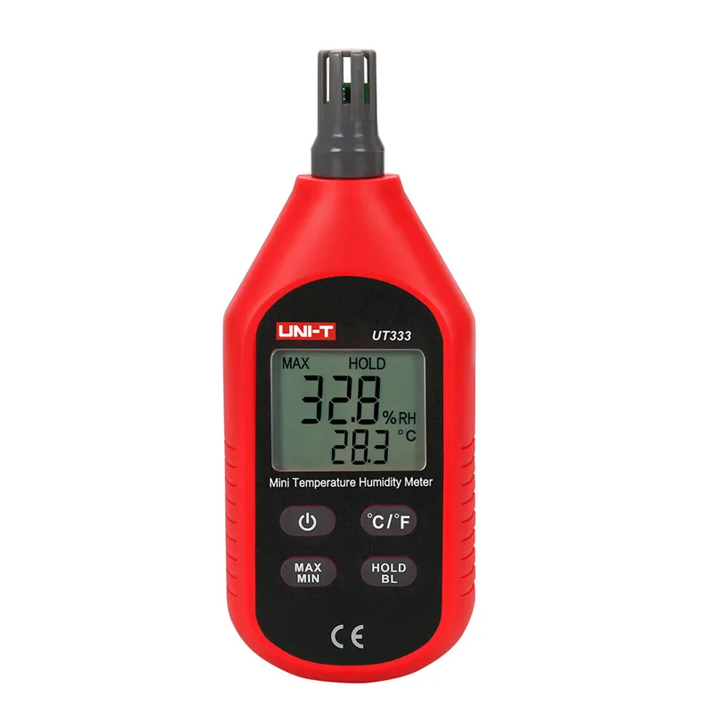 

UNI-T thermometer hygrometer UT333 mini digital Air thermometer hygrometer date hold lcd temperature humidity meter