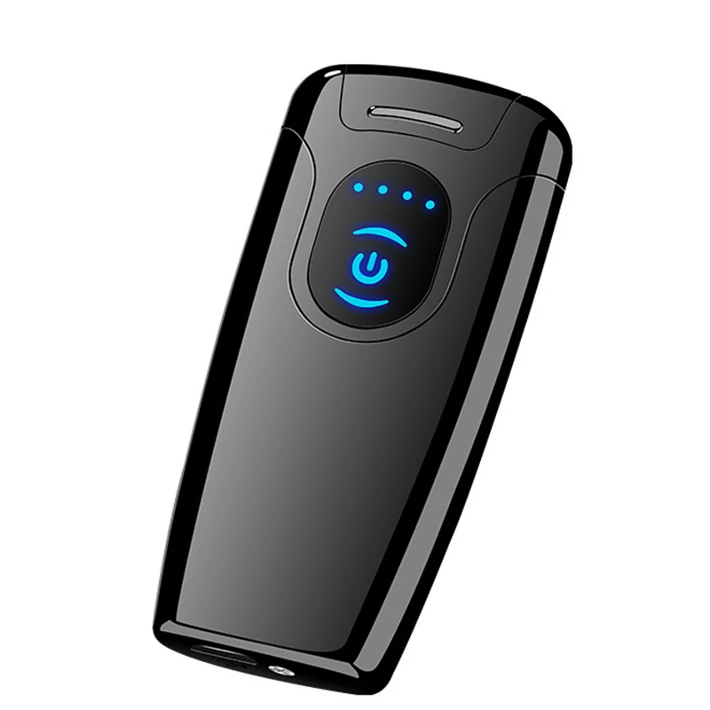

Metal touch screen power display double fire arc lighter / USB charging cigarette lighter gift wholesale