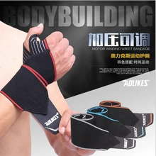 Регулируемое отверстие дизайн вес для подъема кистевой ремень поддержка запястья мотора намотки Bracers тренажерный зал для обучения фитнесу повязка на запястье