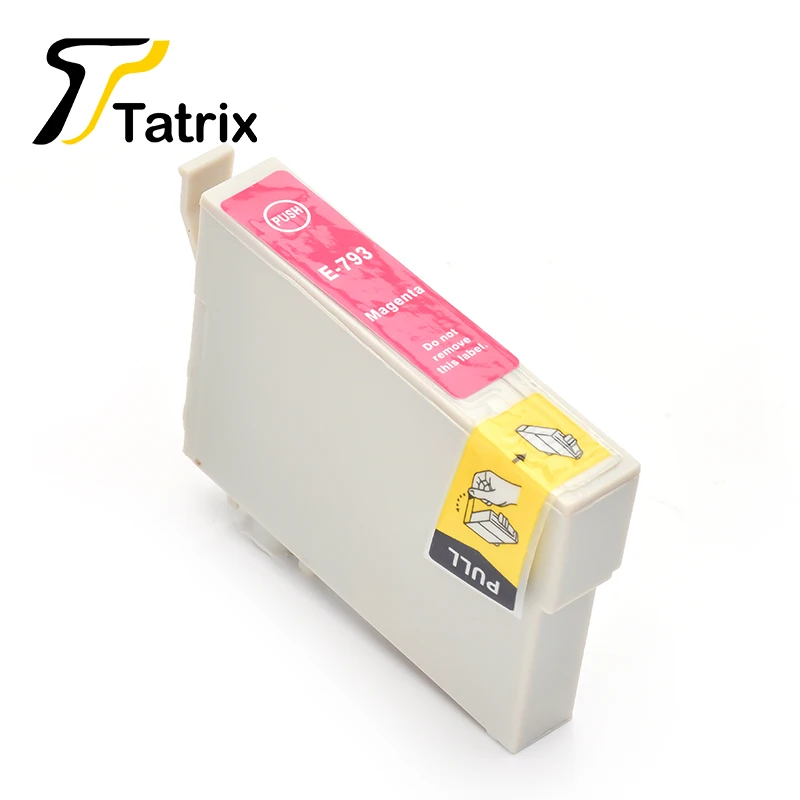 Tatrix для T0791 T0792 T0793 T0794 T0795 T0796 совместимый картридж с чернилами для принтера Epson Stylus Photo 1400 1500W P50 ремесленника 1430 810FW