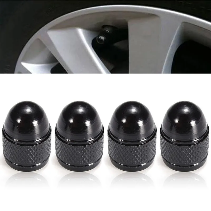 Buy 4Pcs/Lot Car tire valve caps Black Buy 4Pcs/Lot Car tire valve caps Black