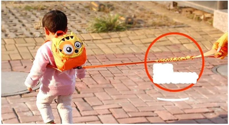 2017 New Baby Anti-lost Bags Children Cartoon Backpack With 105cm Leash Infant Anti-Take Away Small Diaper bags For 1-3 Years 11