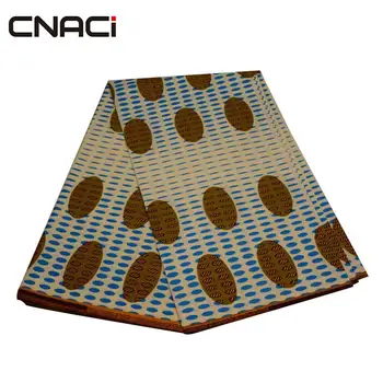 

CNACI Sexy Ladies Dress Ankara African Wax Print Fabric Veritable Wax Guaranteed Real Wax Latest Nigerian Fabric For Party Dress