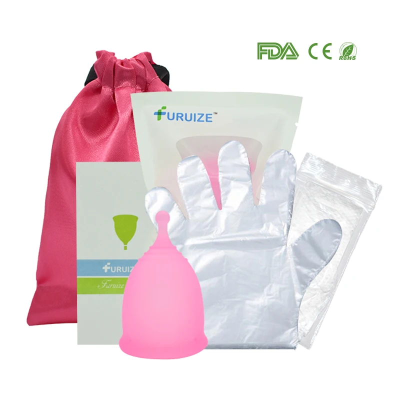Менструальная чашка менструация Copo Женская гигиена картонная коробка тканевая сумка пакет леди чашка более мягкая Спортивная